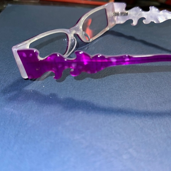 Eyeglasses Emmanuelle Khanh Orphee, made in France - Picture 3 of 6